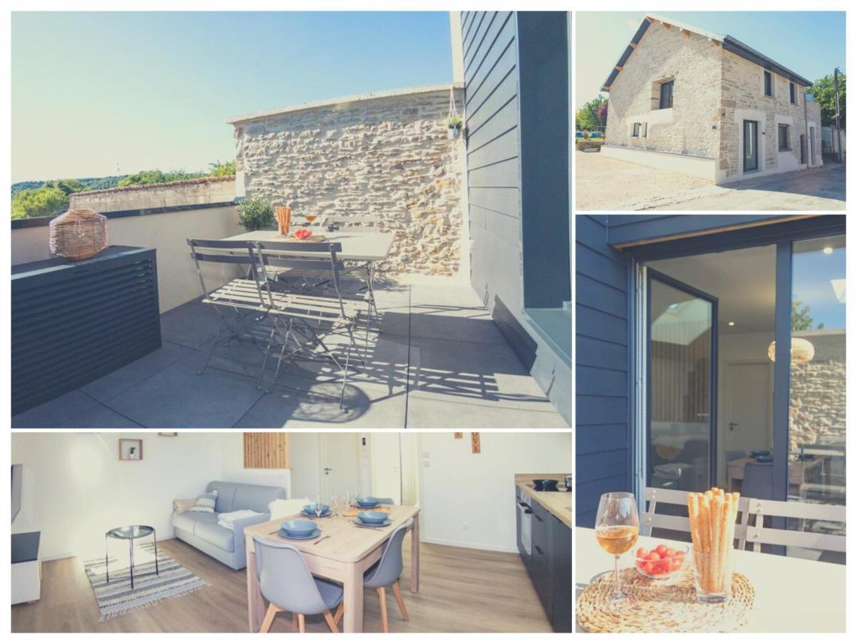 Appart-Hotel N 3 Avec Terrasse, Piscine, Petit-Dejeuner Et Parking Prive Chouzelot Buitenkant foto