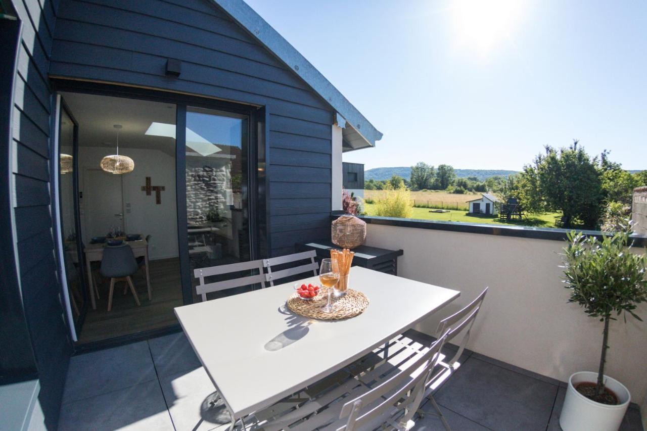 Appart-Hotel N 3 Avec Terrasse, Piscine, Petit-Dejeuner Et Parking Prive Chouzelot Buitenkant foto